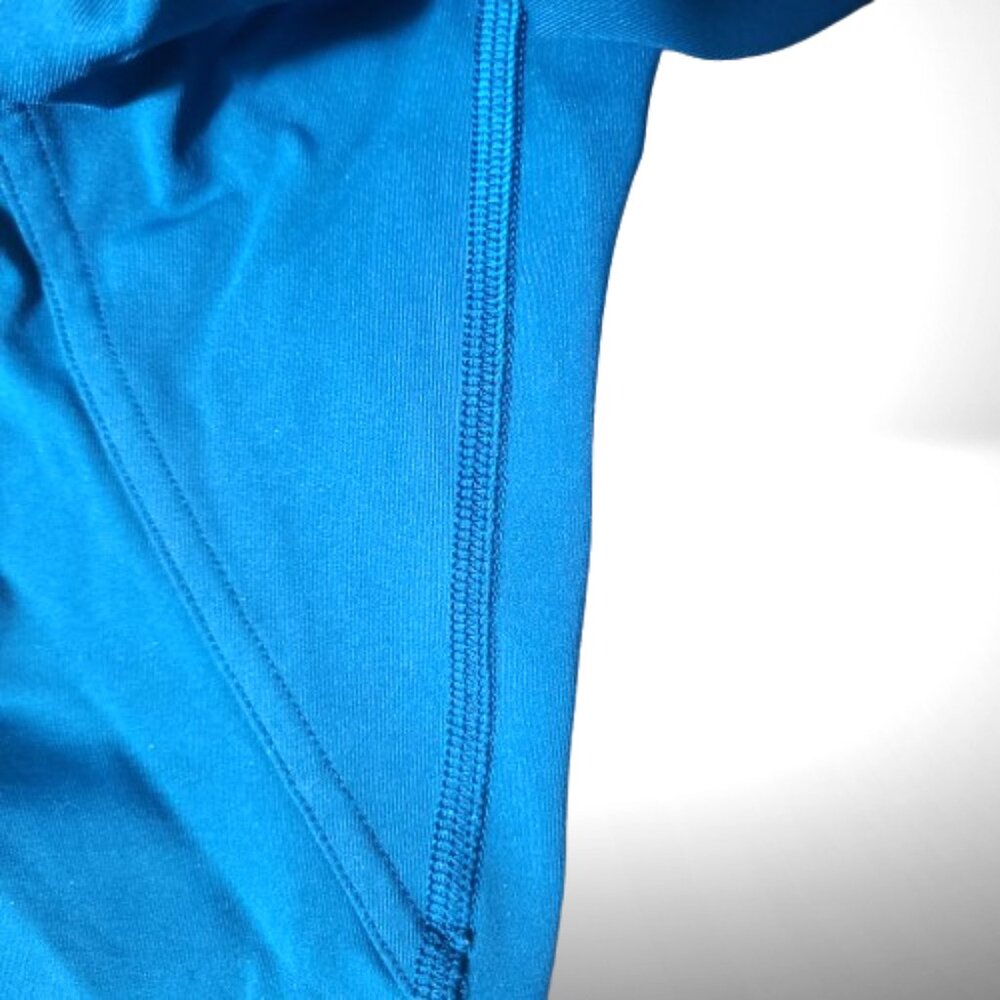 Lululemon Blue High-Rise Leggings w/ Side Pockets (Size 8) - Picture 7 of 11